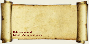 Danijel Jakupi vizit kartica